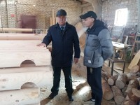 Ришат Алтынбаев посетил арендатора лесного участка